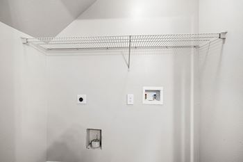 Closet Featuring Washer & Dryer Connectoins - Cedar Floor Plan